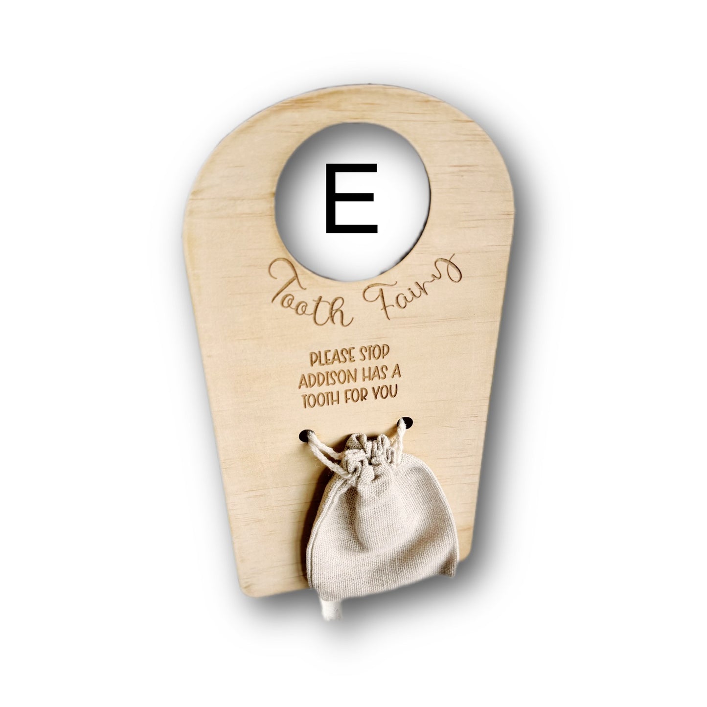 Tooth Fairy Door Hanger with Pouch | Design Hut