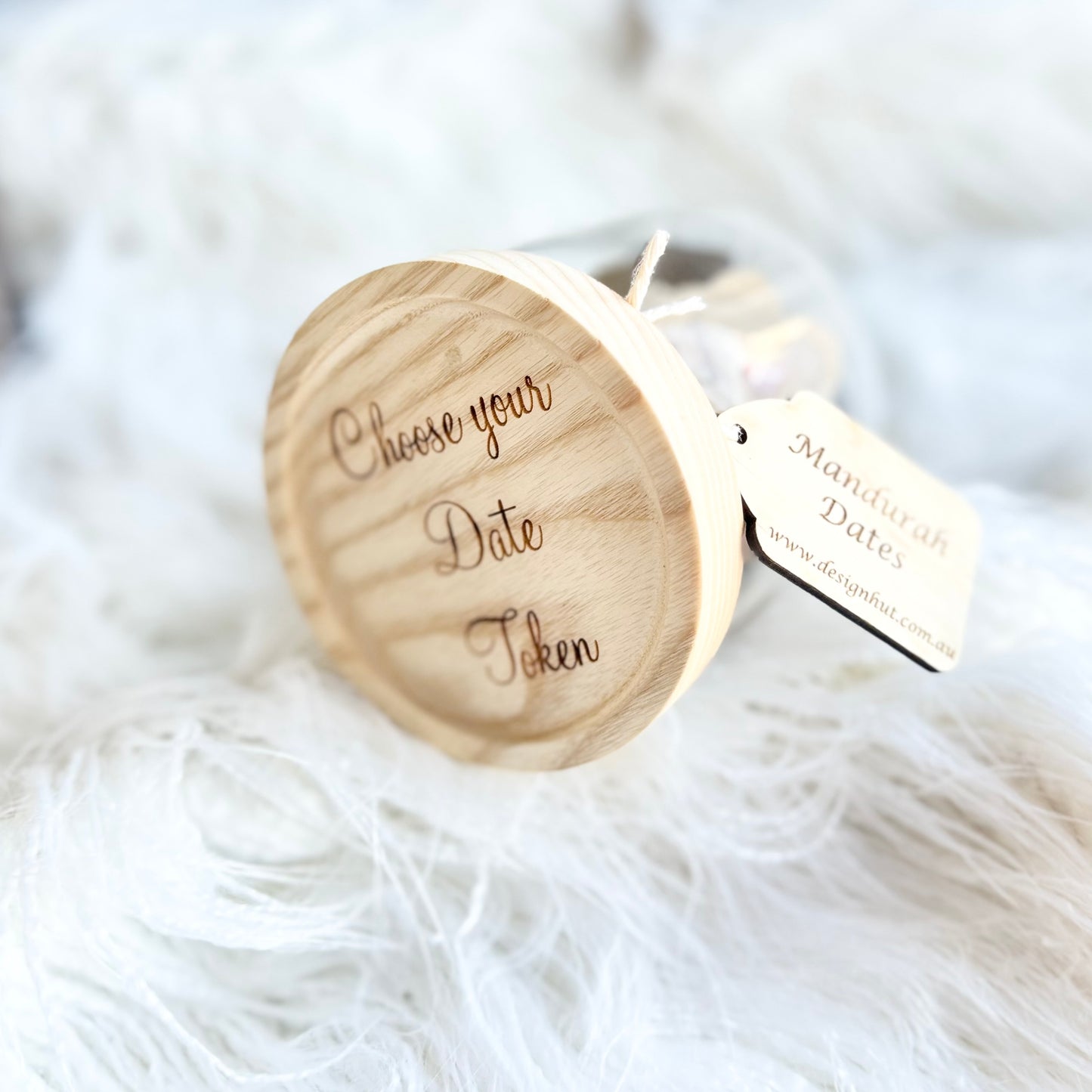 Date Night Jar - Choose your Date Token By Design Hut