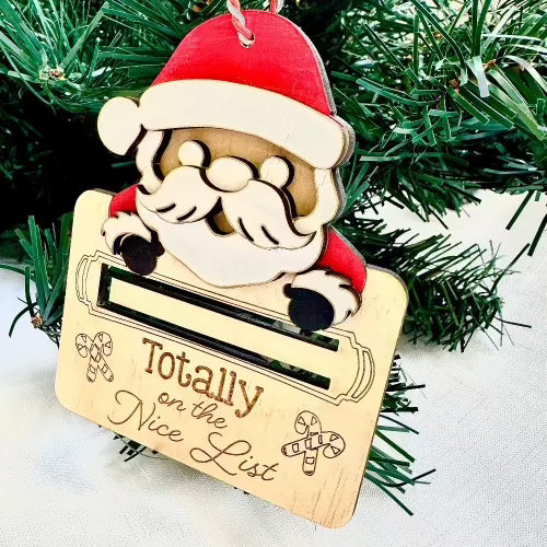 Santa Christmas Money Gift Holder | Design Hut