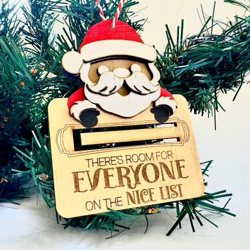 Santa Christmas Money Gift Holder | Design Hut