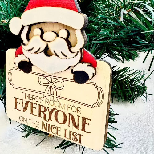Santa Christmas Gift Card / Voucher Holder | Design Hut