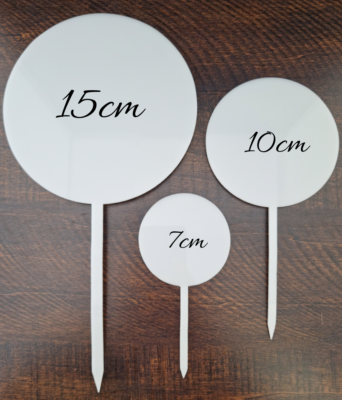 Blank Cake Topper