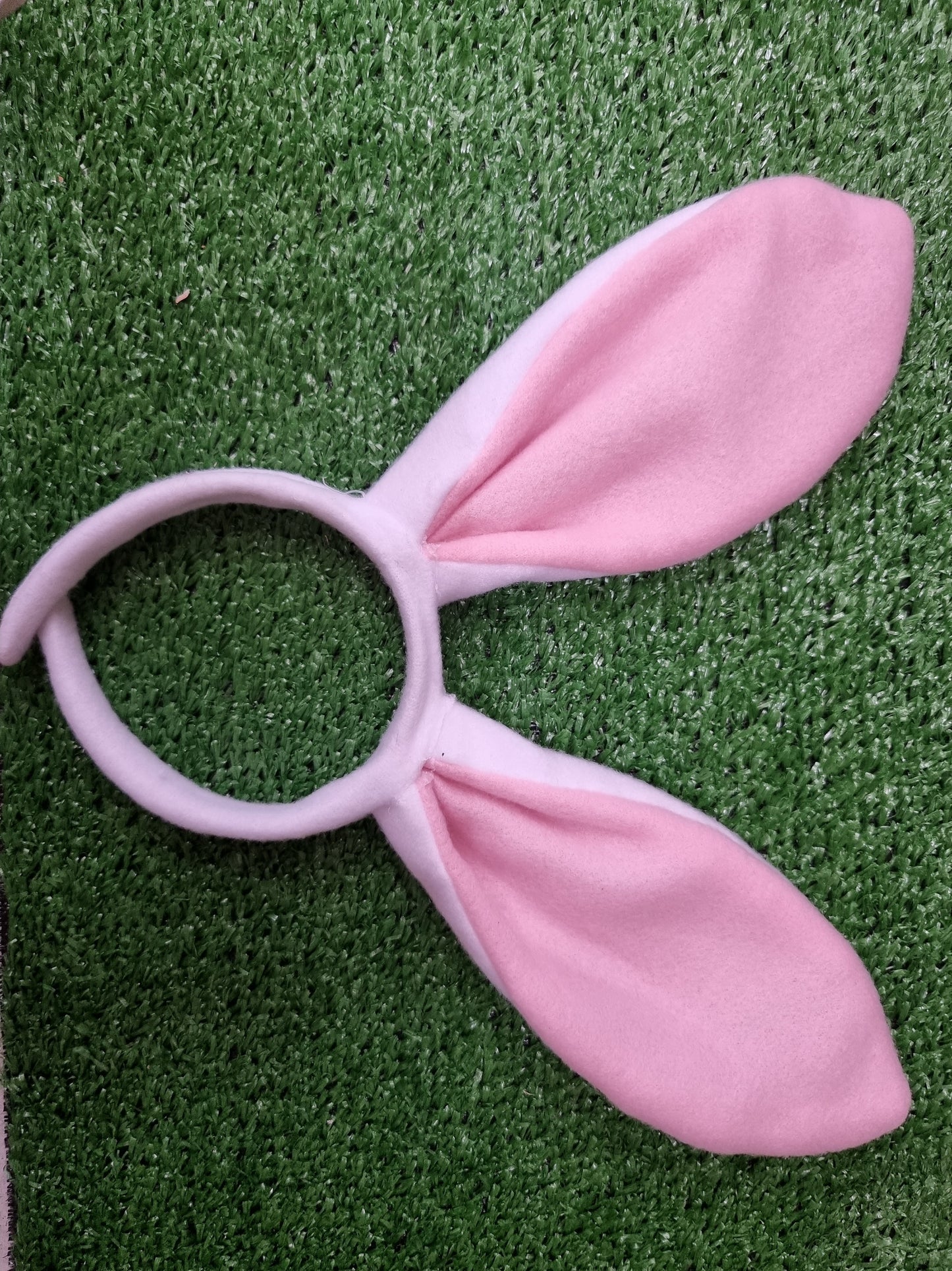 Plush Easter Bunny Headband Ears Personalised - Design Hut