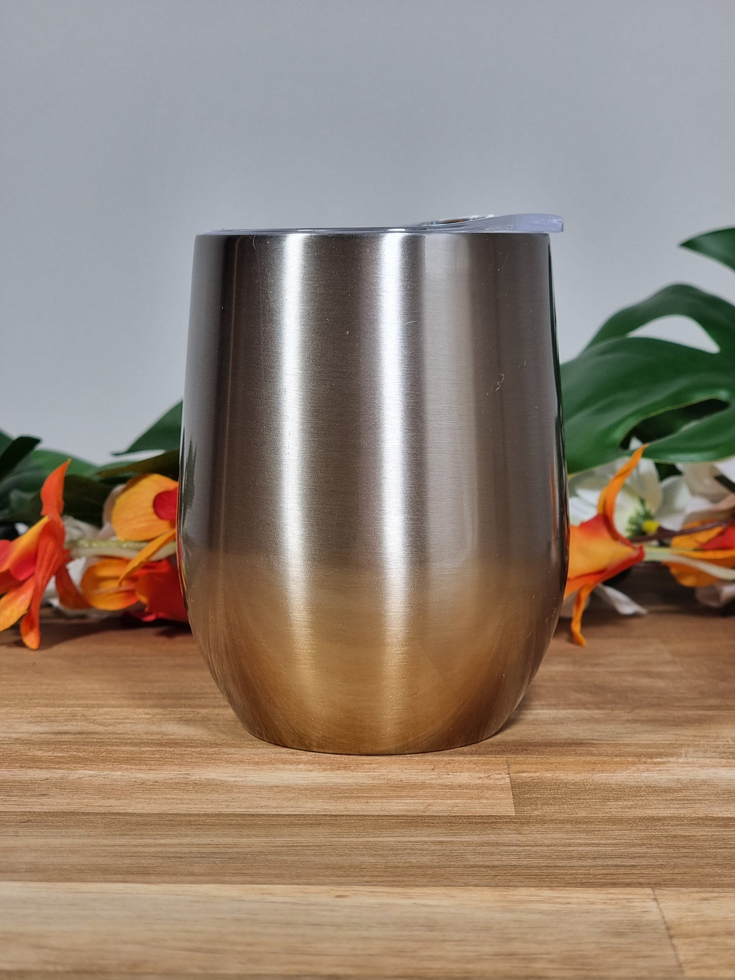 Wine/ Coffee Tumblers Silver Gold