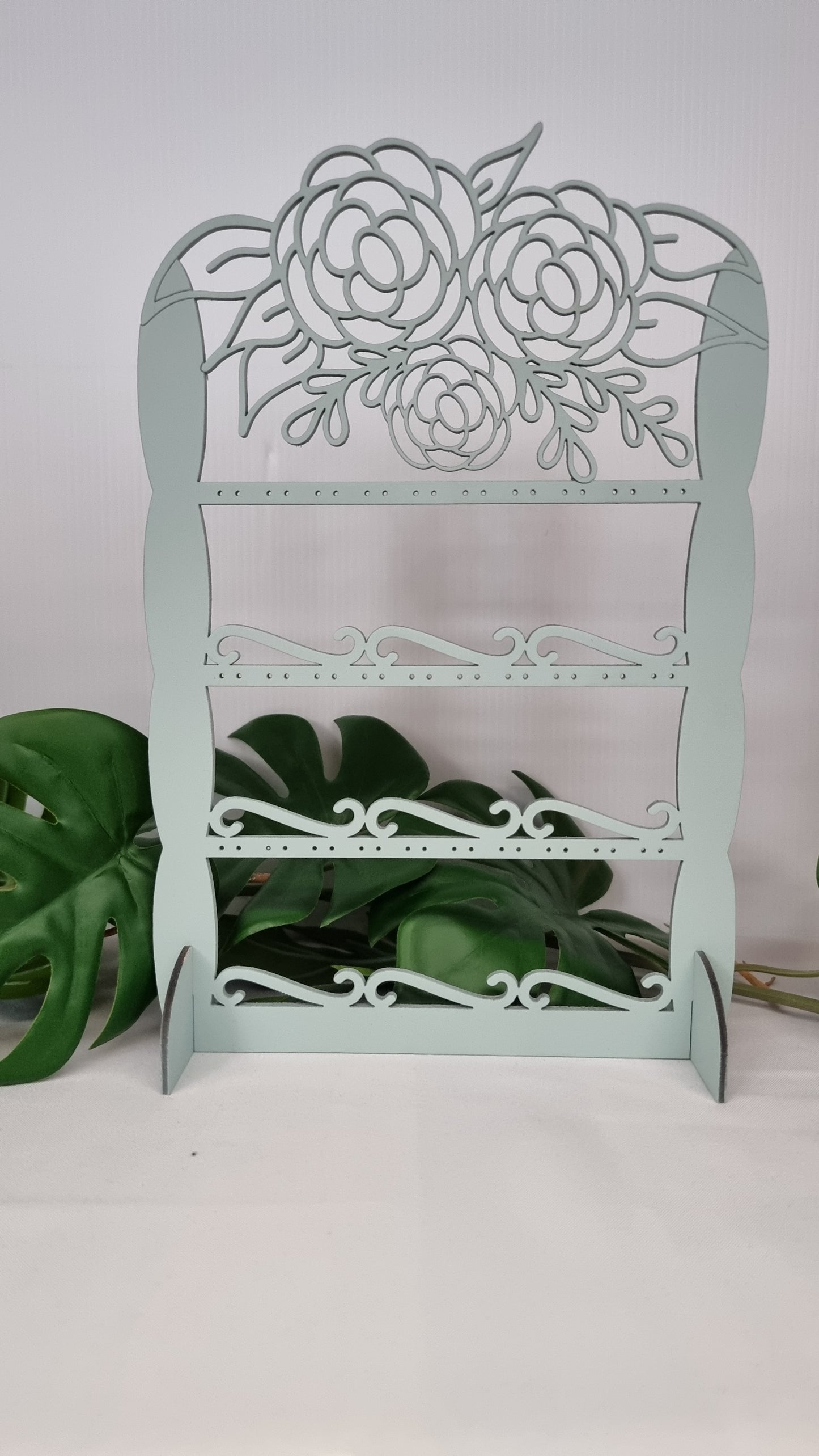 Boho Floral Jewelry Stand - Design Hut