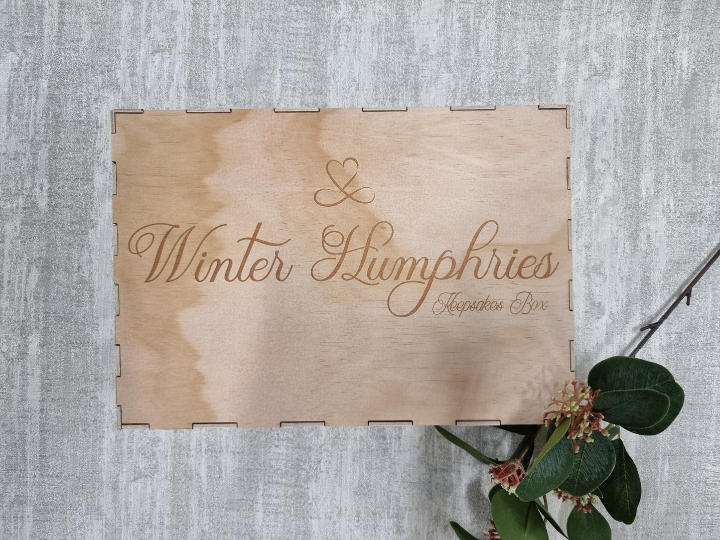 Baby Keepsake Box Wooden | Design Hut