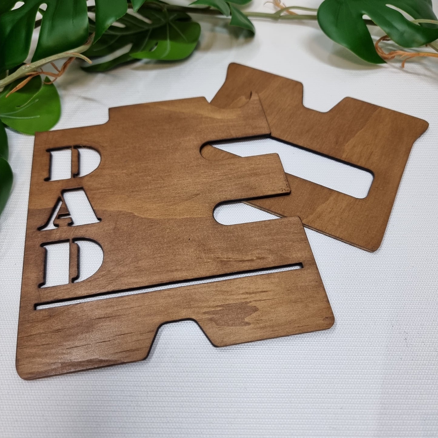 Father's Day Wooden Docking Station dissembled