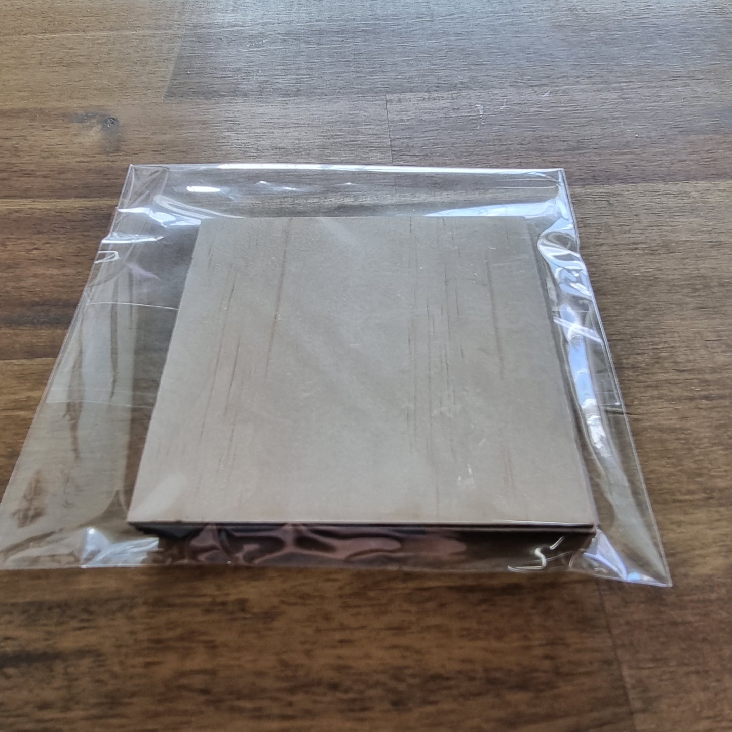 Blank Wooden Squares - Laser Cut - 4pk