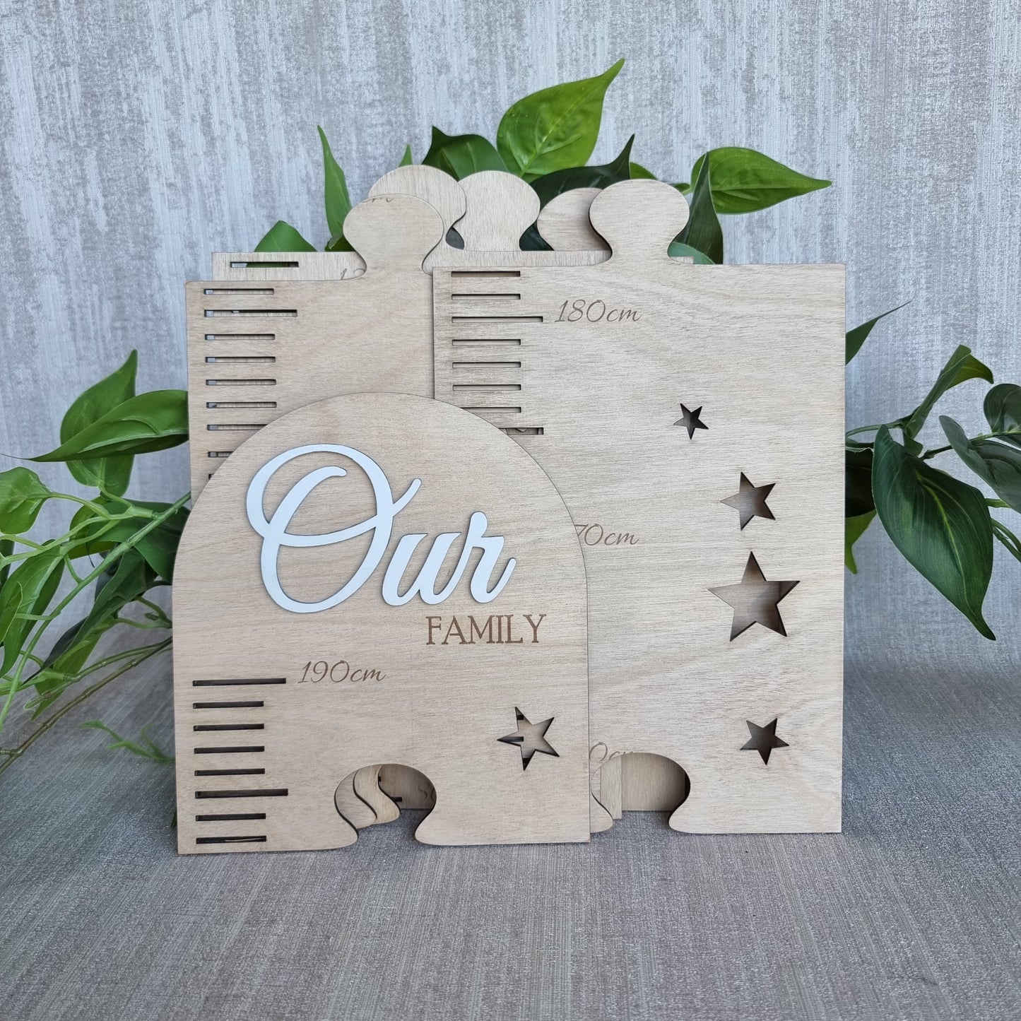 Wooden Growth Charts / Height Ruler for Kids