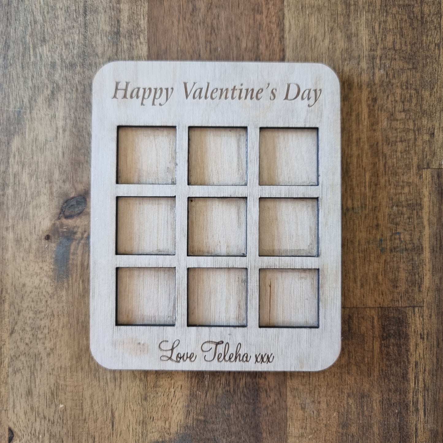 Tic Tac Toe Noughts and Crosses - Gift set board