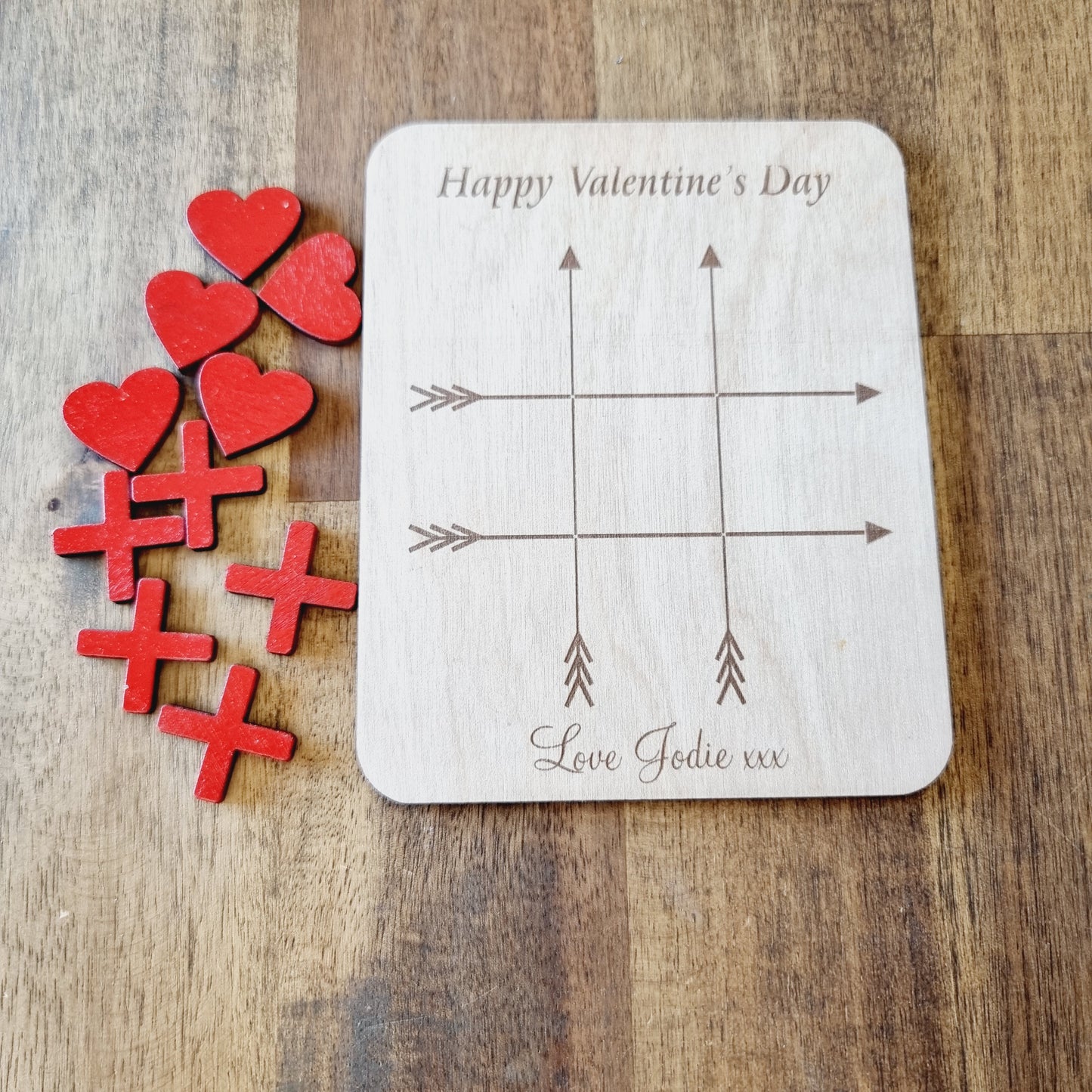 Tic Tac Toe Noughts and Crosses - Gift set board