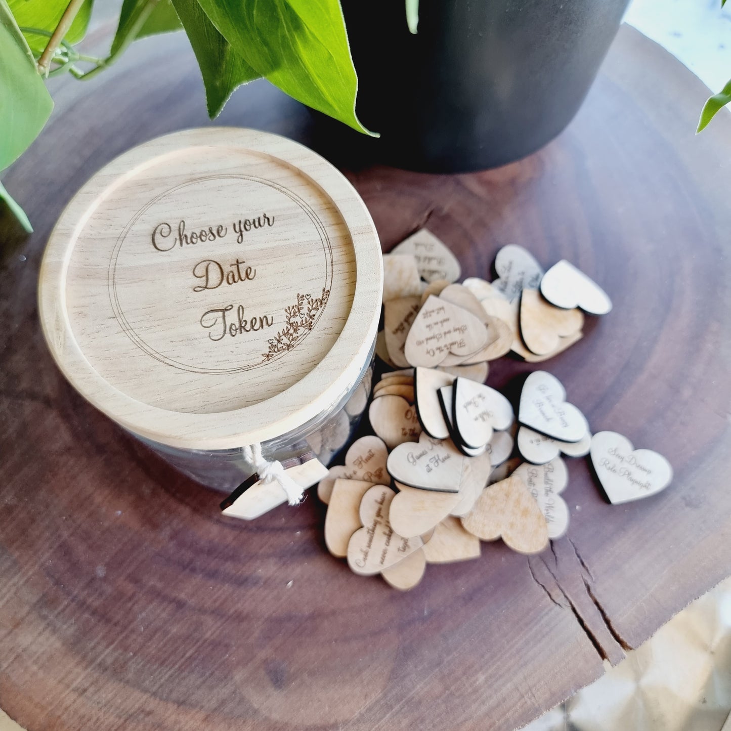 Date Night Jar - Choose your Date Token By Design Hut