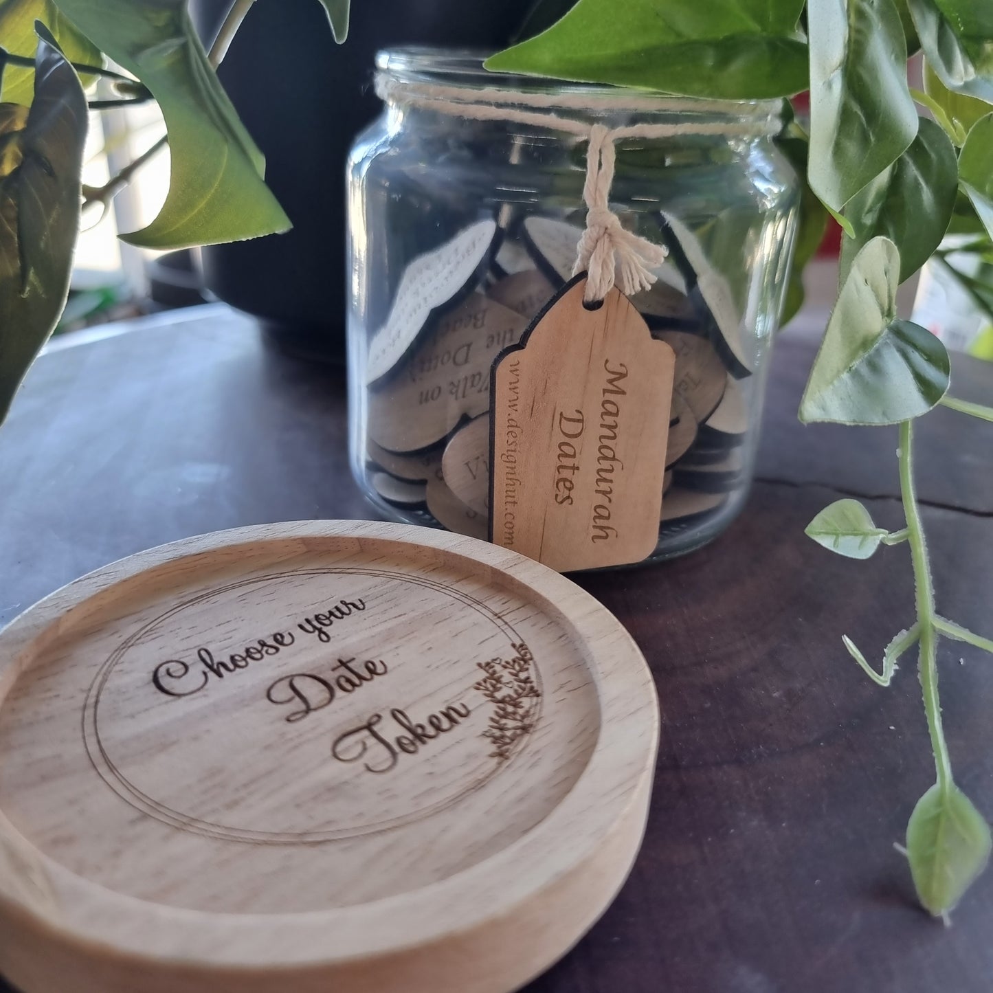 Date Night Jar - Choose your Date Token By Design Hut