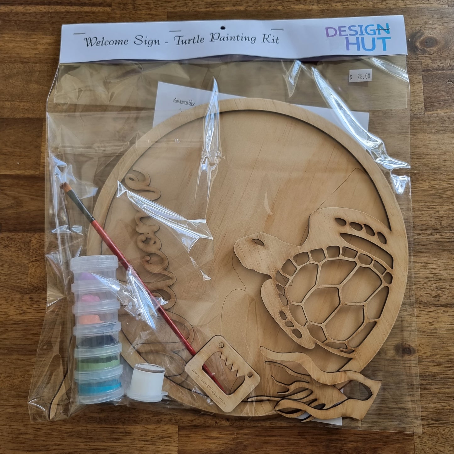Welcome Sign DIY Paint Kit