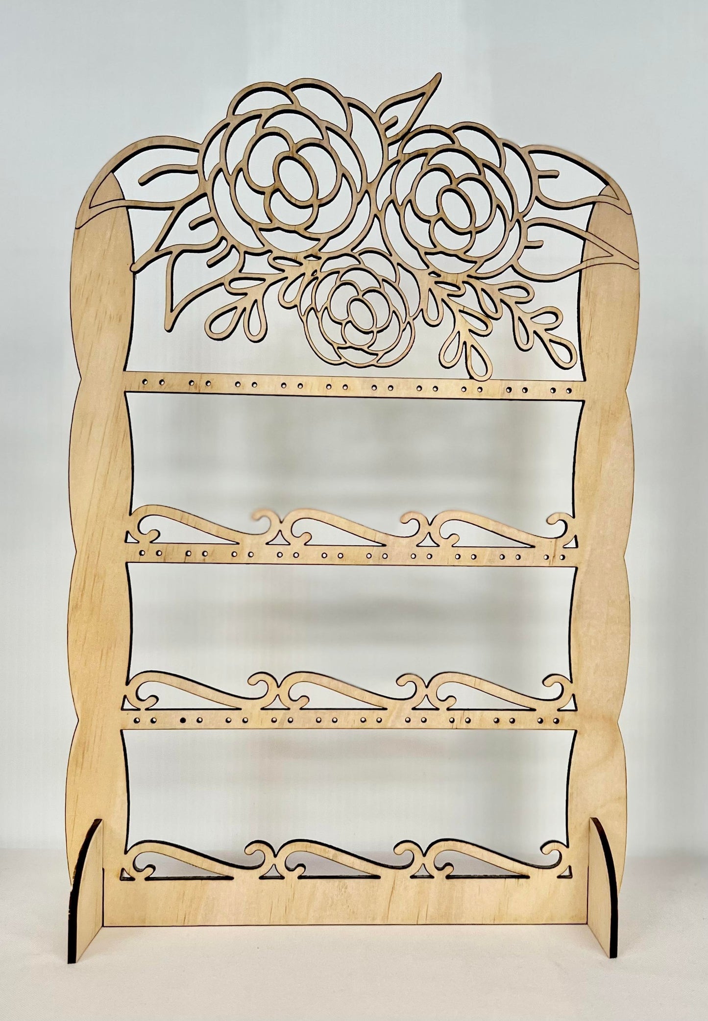 Boho Floral Jewelry Stand - Design Hut