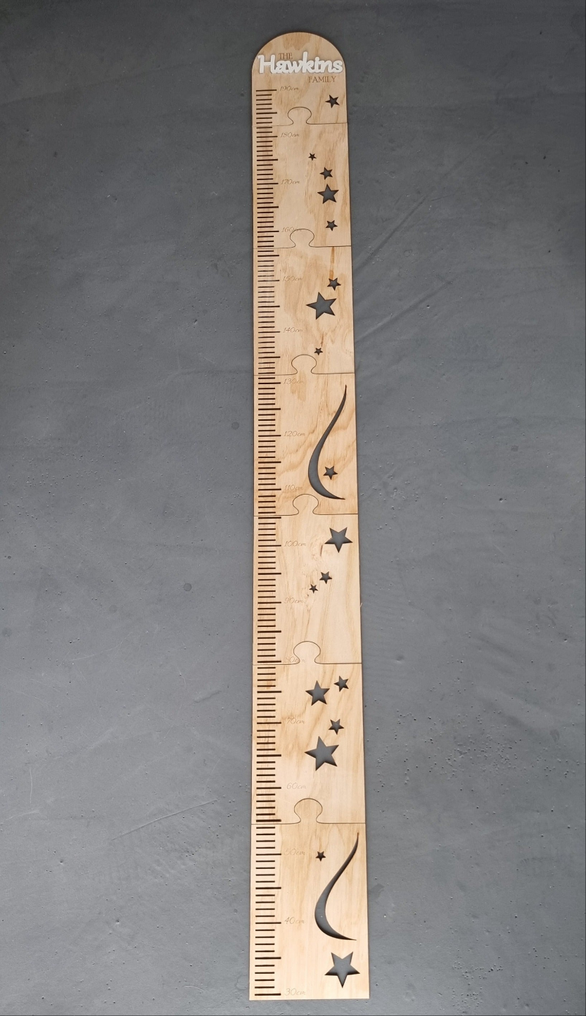 Wooden Growth Charts / Height Ruler for Kids