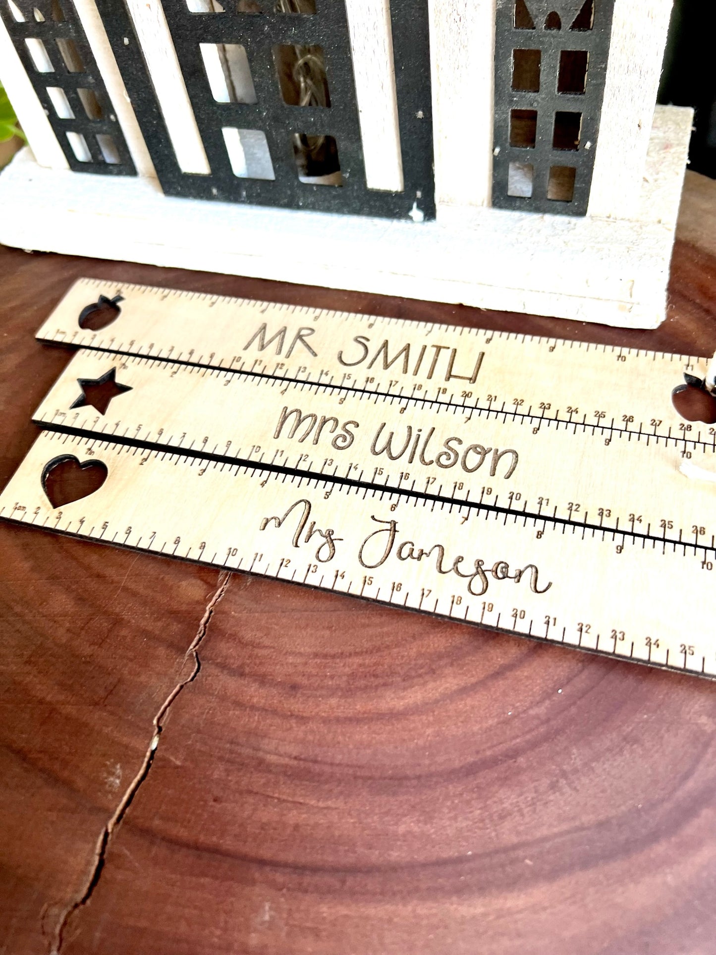 Teachers Gift Rulers - Personalised