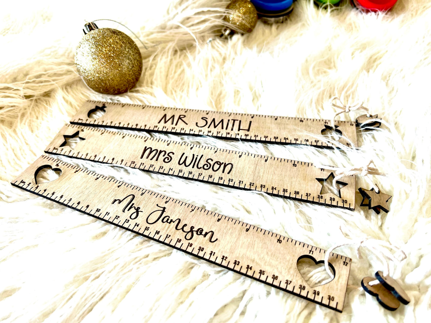 Teachers Gift Rulers - Personalised