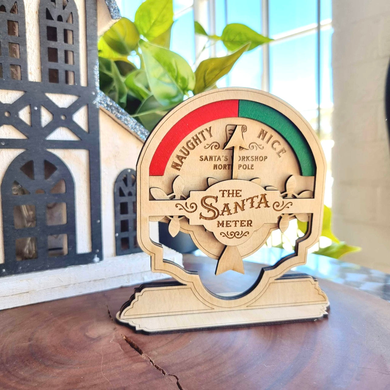 The Christmas Santa Meter, Have You Been Naughty or Nice?- Design Hut
