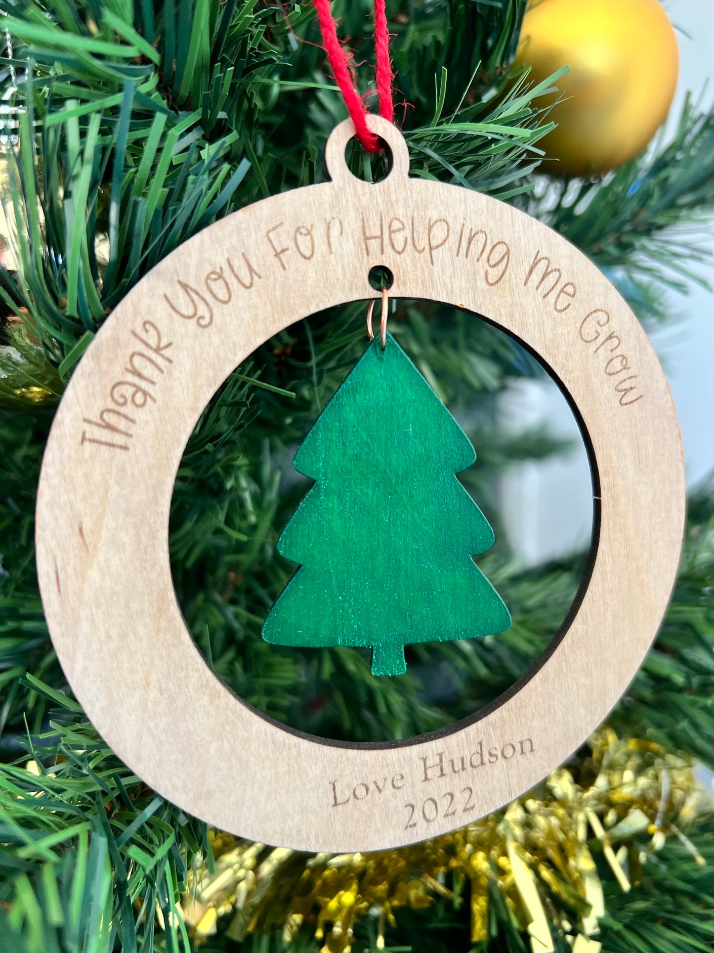 Teachers, Daycare, Class End of year Gift / Christmas Decoration