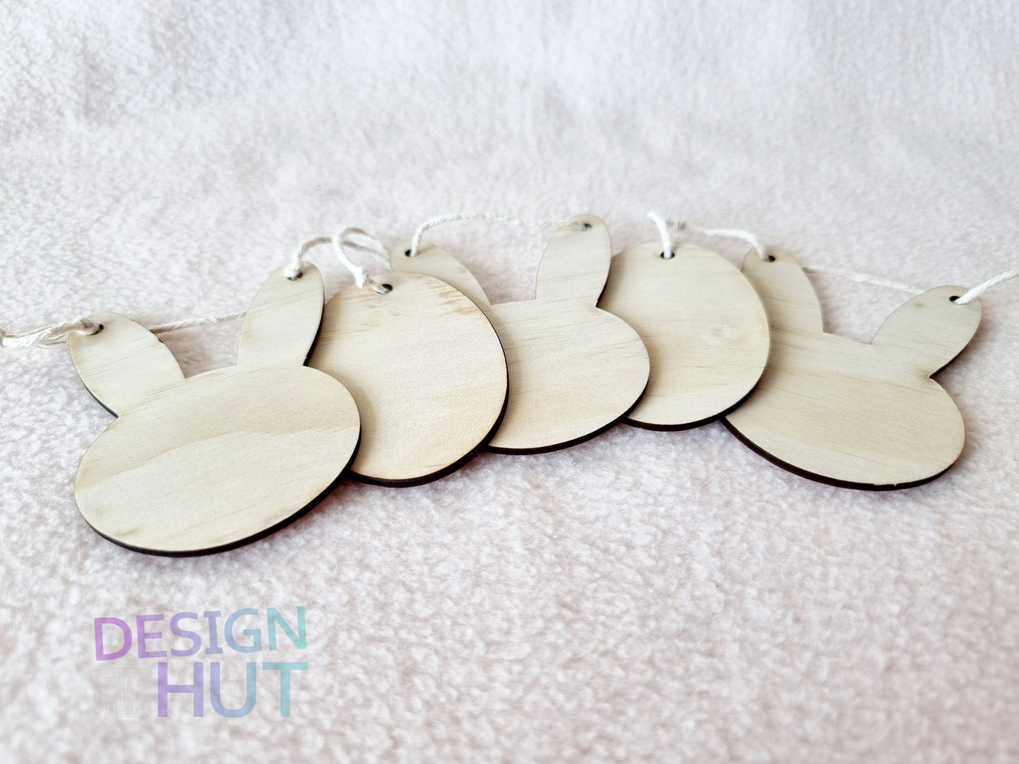 Easter Bunting Wooden decoration Blanks | Design Hut