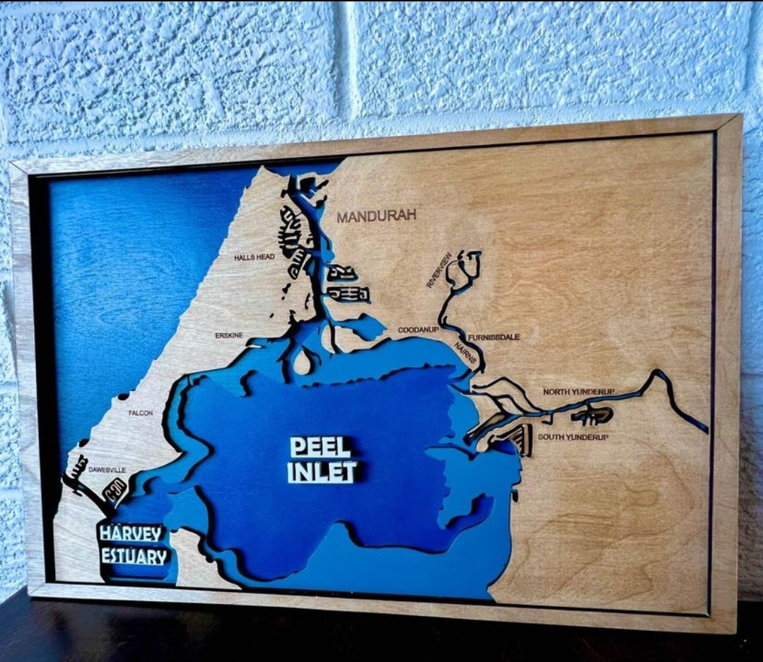 Wooden Maps