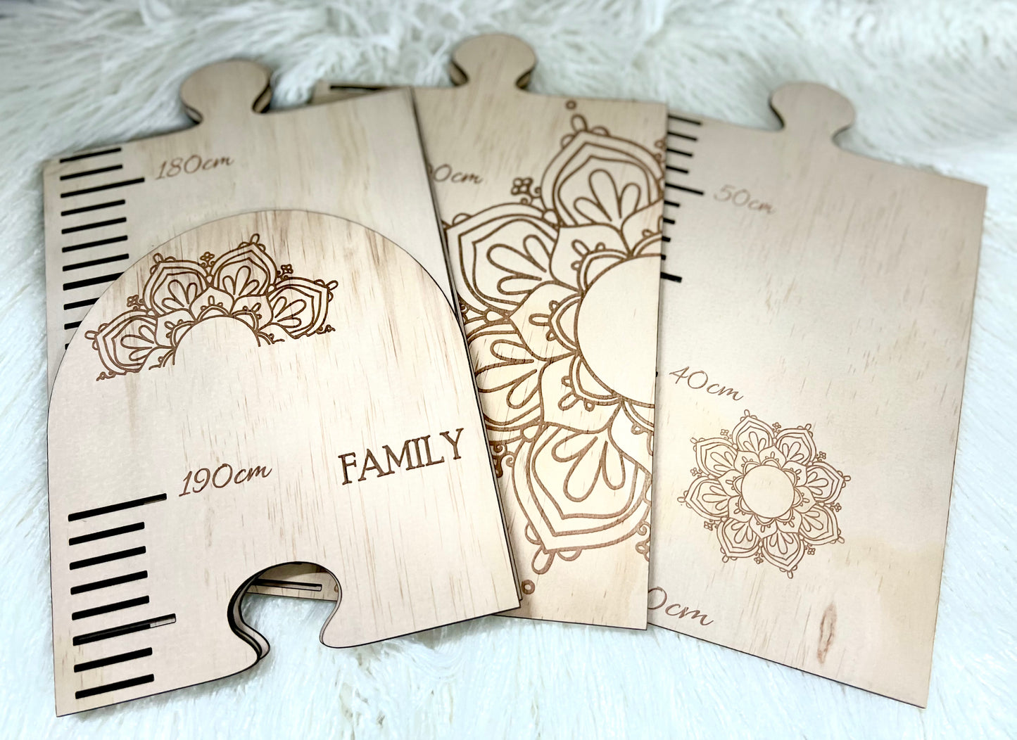 Wooden Growth Charts / Height Ruler for Kids