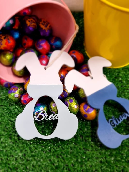 Easter Wooden Tags for Basket - Design Hut Mandurah