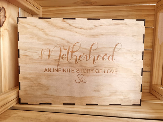 Personalised Engraved Wooden Gift Box For Her - Design Hut