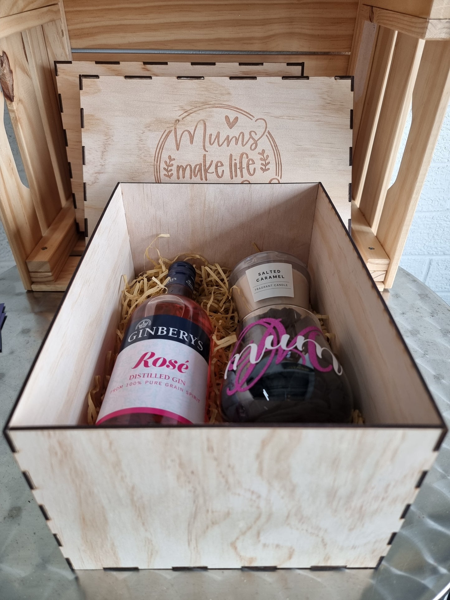 Personalised Engraved Wooden Gift Box For Her - Design Hut