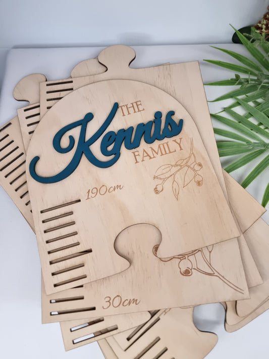 Wooden Growth Charts / Height Ruler for Kids