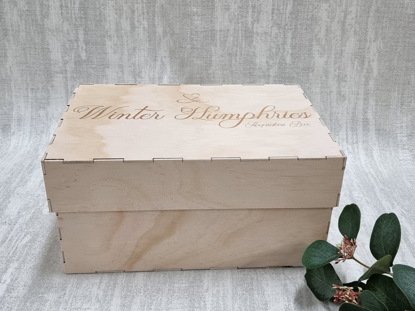 Baby Keepsake Box Wooden | Design Hut