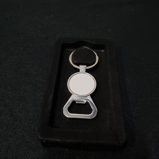 Blank Sublimation Bottle Opener Key Ring