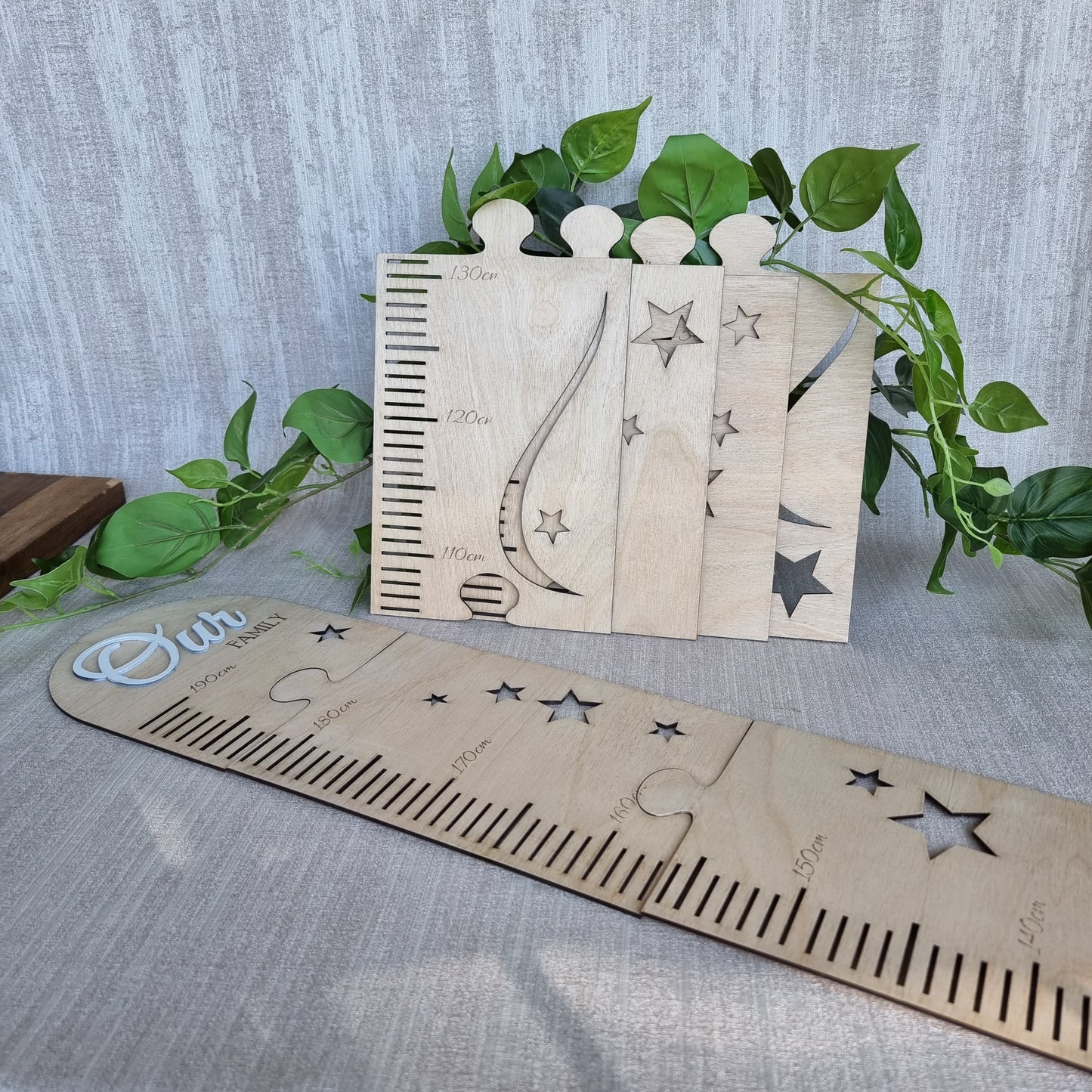 Wooden Growth Charts / Height Ruler for Kids