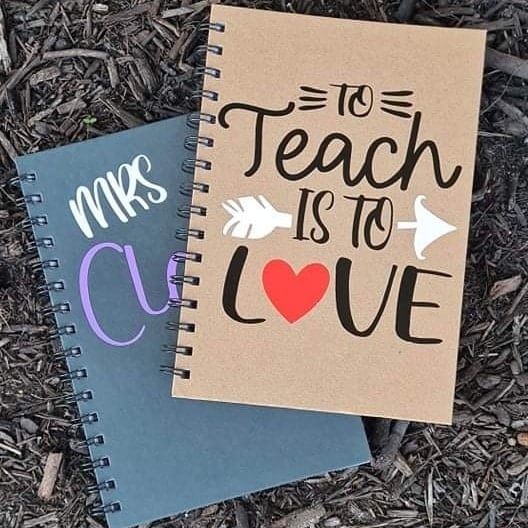 Personalised A5 Spiral Notebook - Design Hut