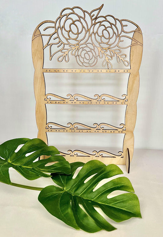 Boho Floral Jewelry Stand - Design Hut