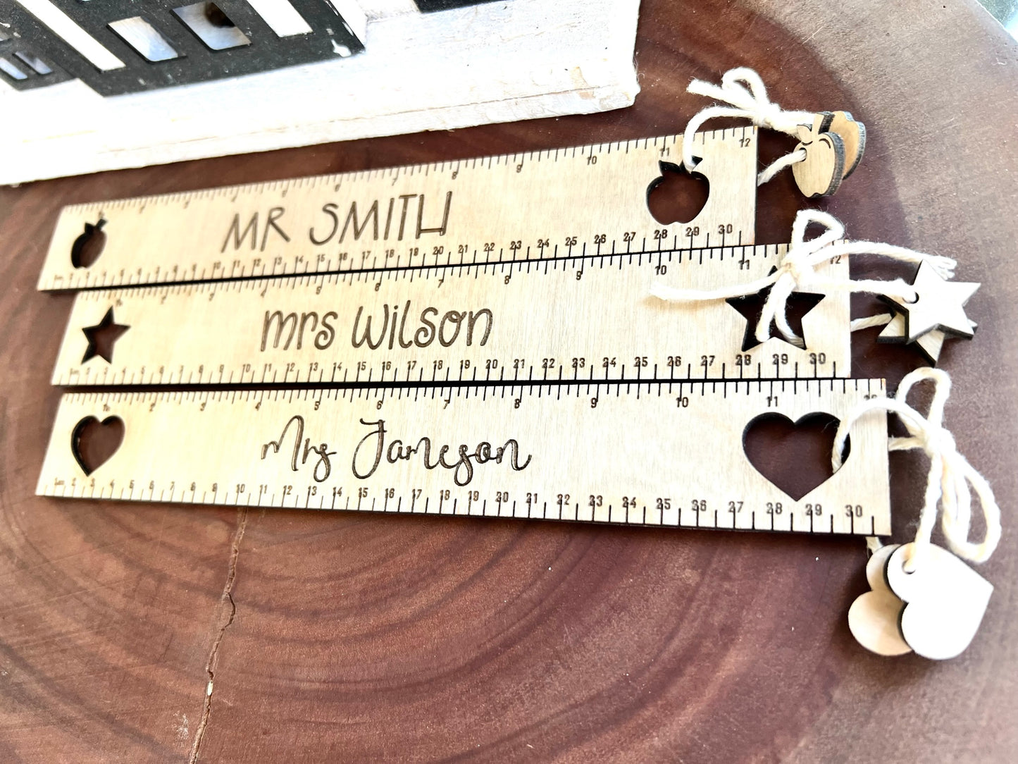 Teachers Gift Rulers - Personalised