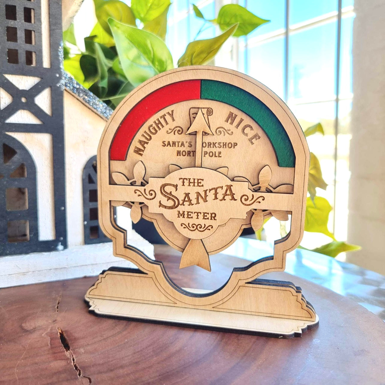 The Christmas Santa Meter, Have You Been Naughty or Nice?- Design Hut