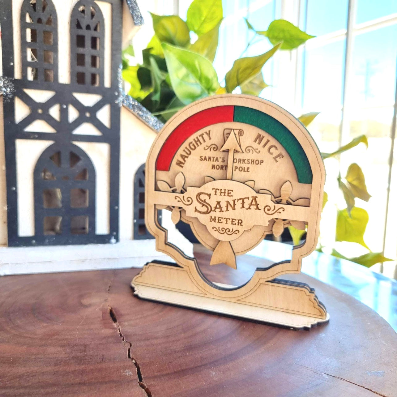The Christmas Santa Meter, Have You Been Naughty or Nice?- Design Hut
