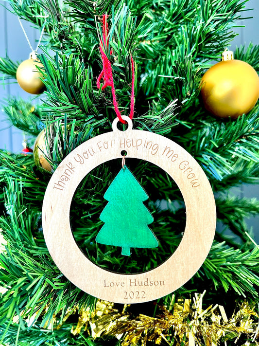 Teachers, Daycare, Class End of year Gift / Christmas Decoration