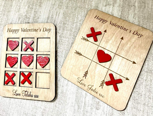 Tic Tac Toe Noughts and Crosses - Gift set board
